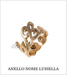 ANELLO NOME LUISELLA