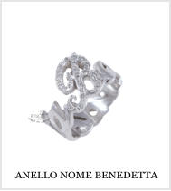 ANELLO NOME BENEDETTA