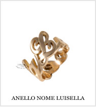ANELLO NOME LUISELLA