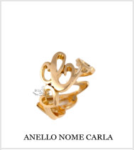 ANELLO NOME CARLA